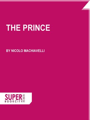 cover image of The Prince